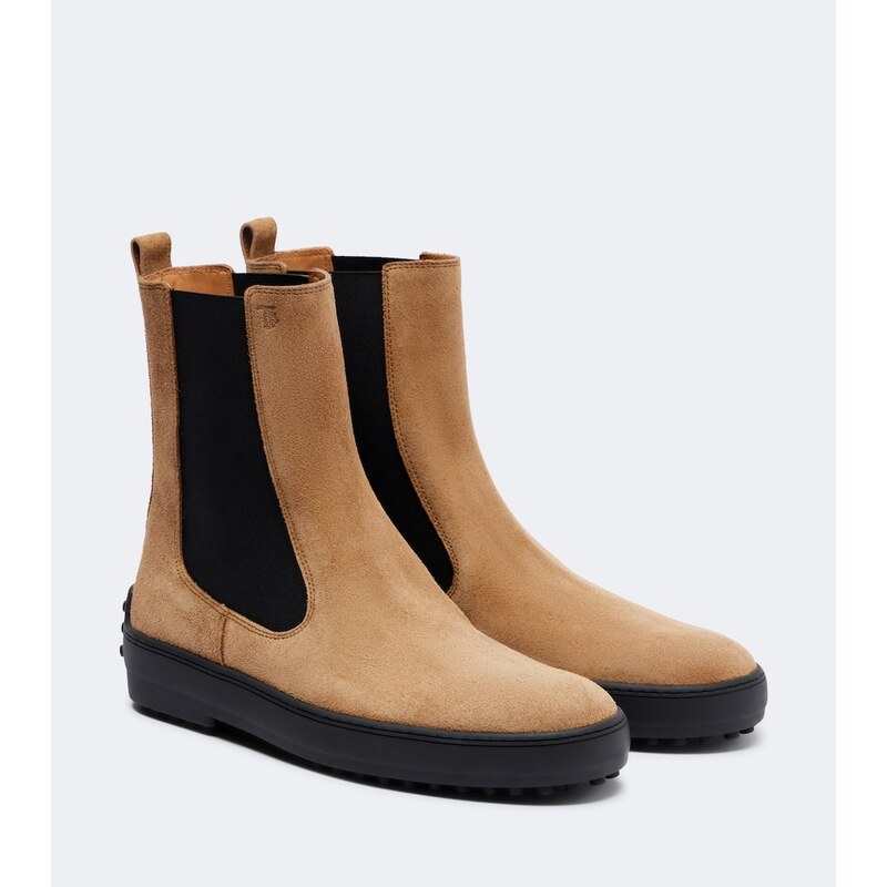Tods Suede Chelsea boots