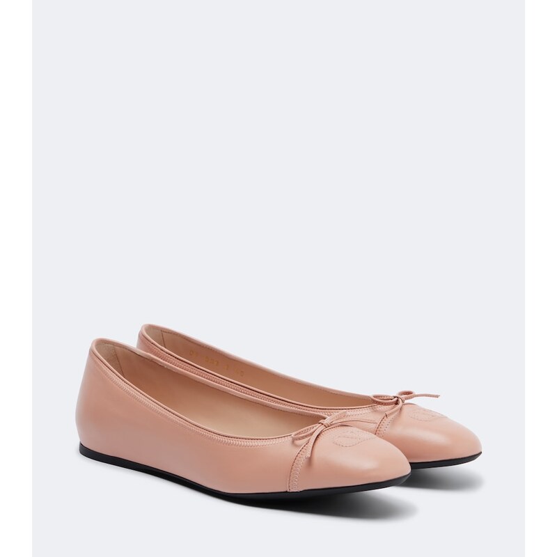 Valentino Garavani VLogo leather ballet flats