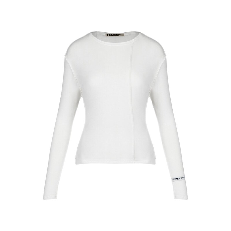 FEMSSY Tričko ELIA BLOUSE WHITE bílá