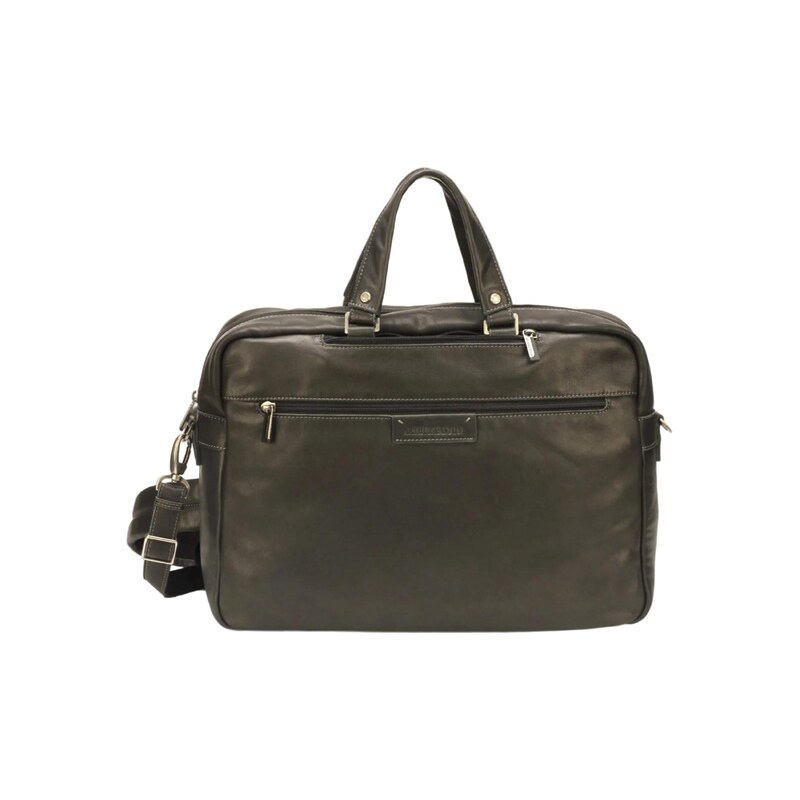 Arthur & Aston Aktovka Arthur & Aston Porte Document Homme Noir
