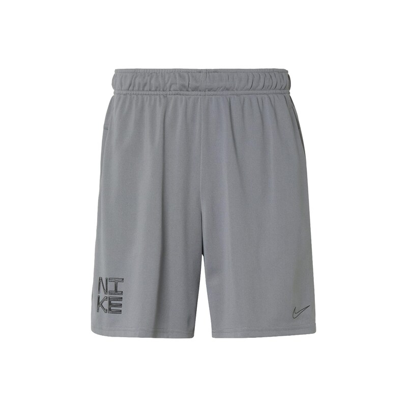 NIKE Sportovní kalhoty Flex tmavě šedá / černá