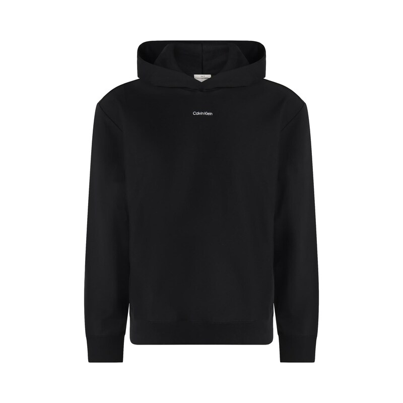 Calvin Klein Mikina černá / bílá
