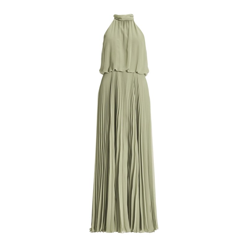 SWING Společenské šaty khaki