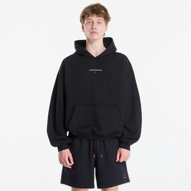 Mikina Jordan Flight Fleece Hoodie Black XL