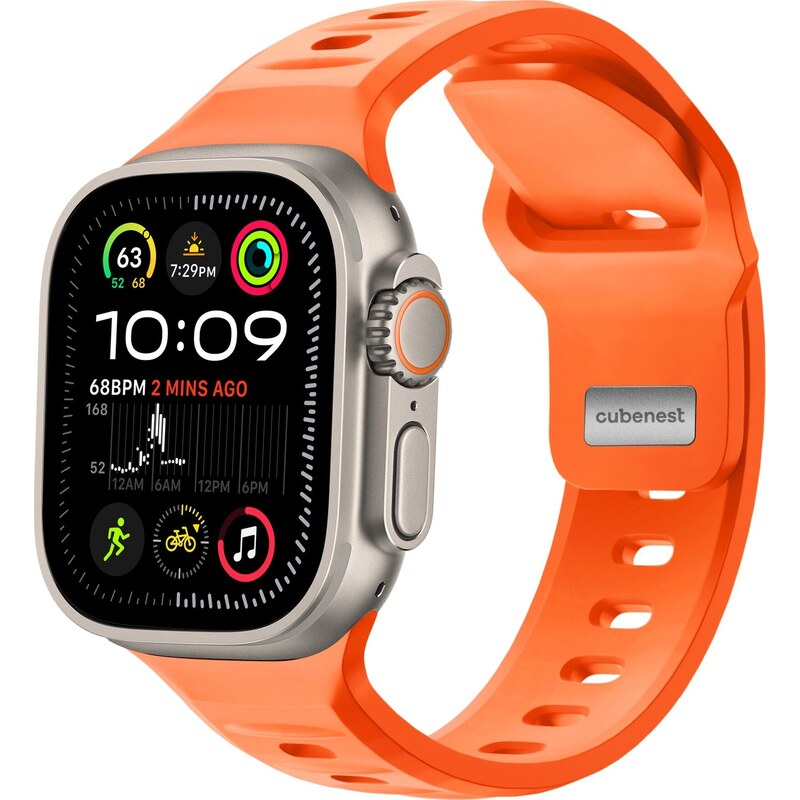 CubeNest Premium Silikon Sport na Apple Watch 42/44/45/Ultra 49
