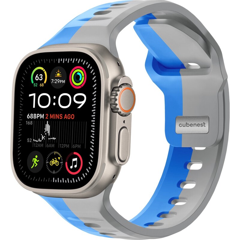 Cubenest Prémiový sportovní řemínek na Apple Watch 42 / 44 / 45