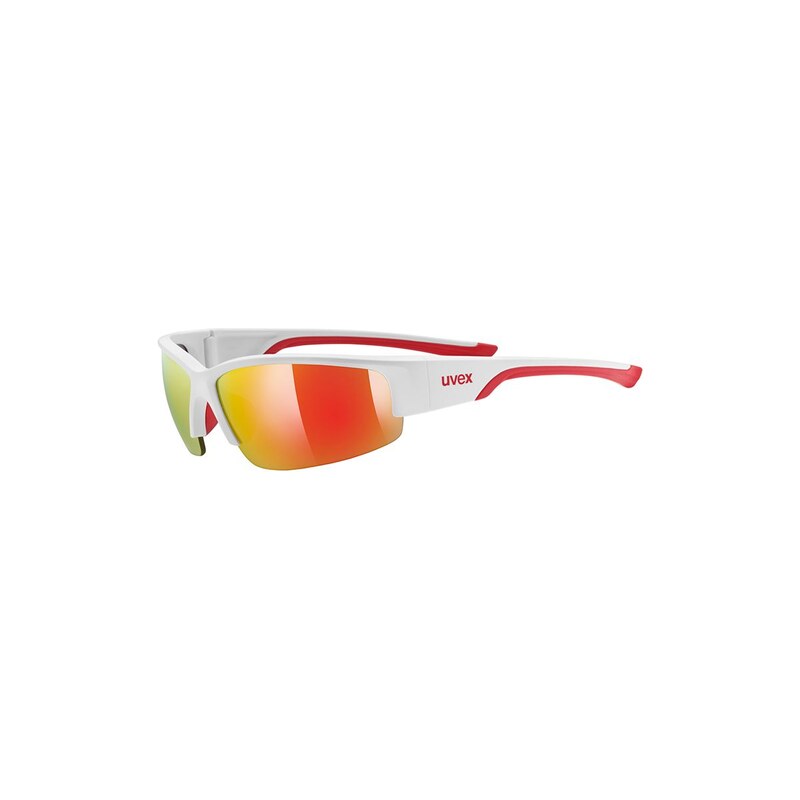 Uvex Sportstyle 215 brýle white mat red/red