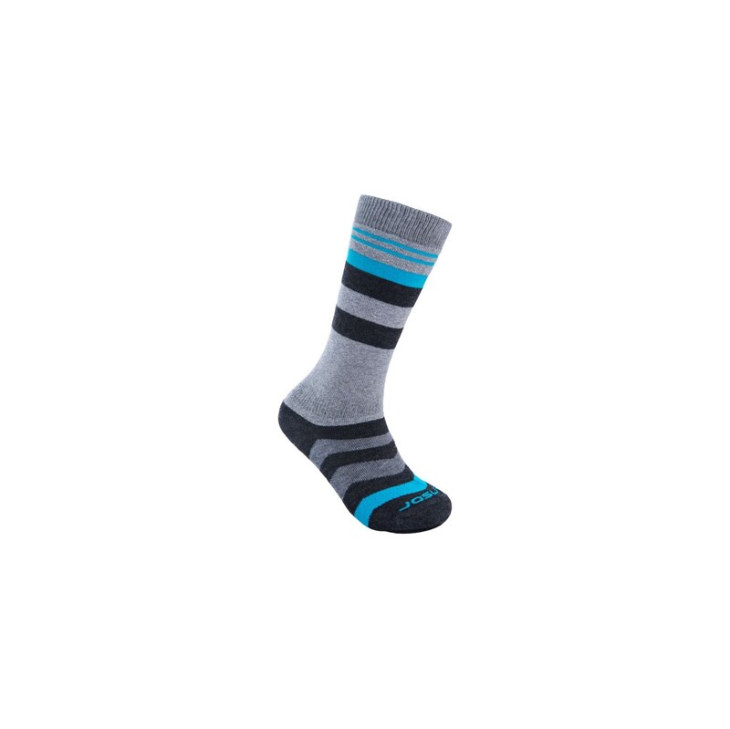 Sensor Slope Merino ponožky šedá/černá/tyrkysová vel. 9-11 (43