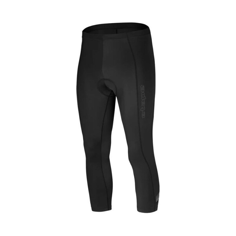 Etape Race pánské 3/4 kalhoty s vložkou černá vel. XL