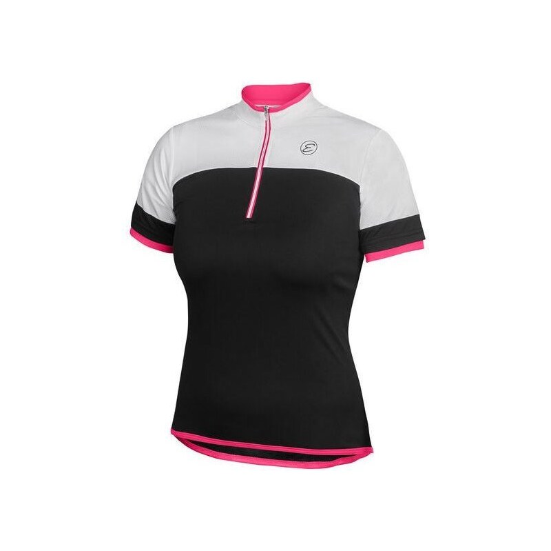 Etape Clara dámský dres krátký rukáv černá/růžová vel. S