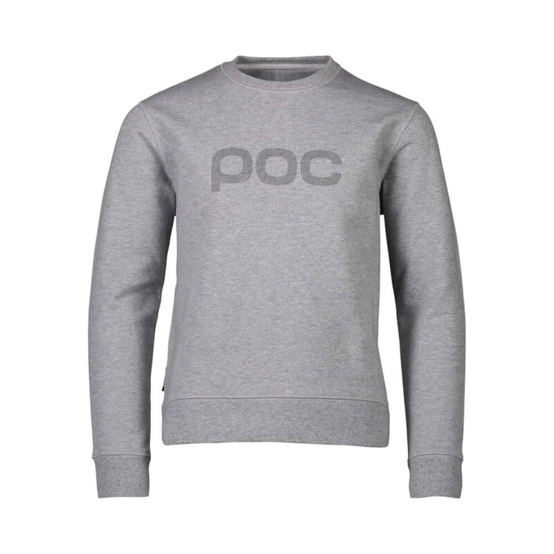 POC Transit Crew Jr dětská mikina Grey Melange vel. 150
