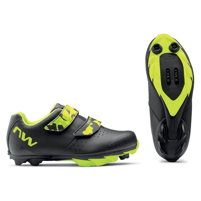 Northwave Origin Junior dětské tretry Black/Yellow Fluo vel. 37