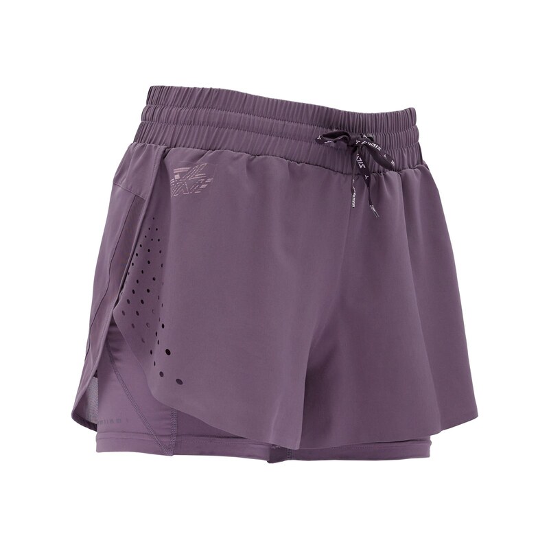 Silvini Lagiana dámské kraťasy Plum vel. XL