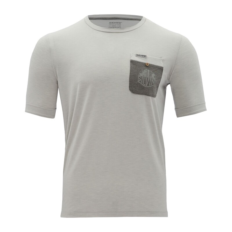 Silvini Calvisio pánské triko krátký rukáv Cloud/Grey vel. XL