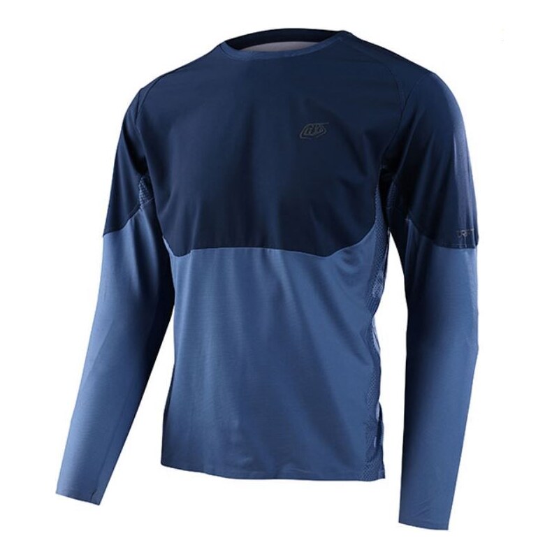 Troy Lee Designs Drift pánský dres dlouhý rukáv Blue Mirage vel.