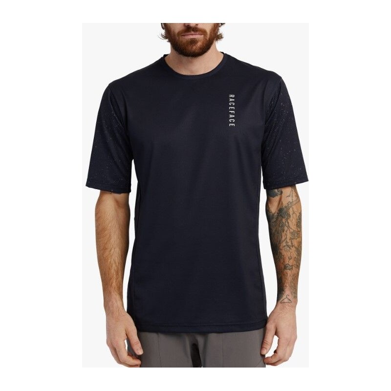 Race Face Indy pánský dres krátký rukáv Black vel. XL