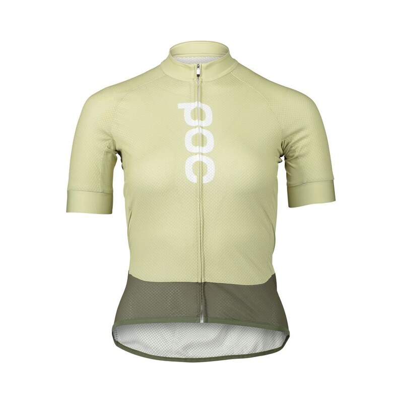POC Essential Road Logo dámský dres Prehnite Green/Epidote Green