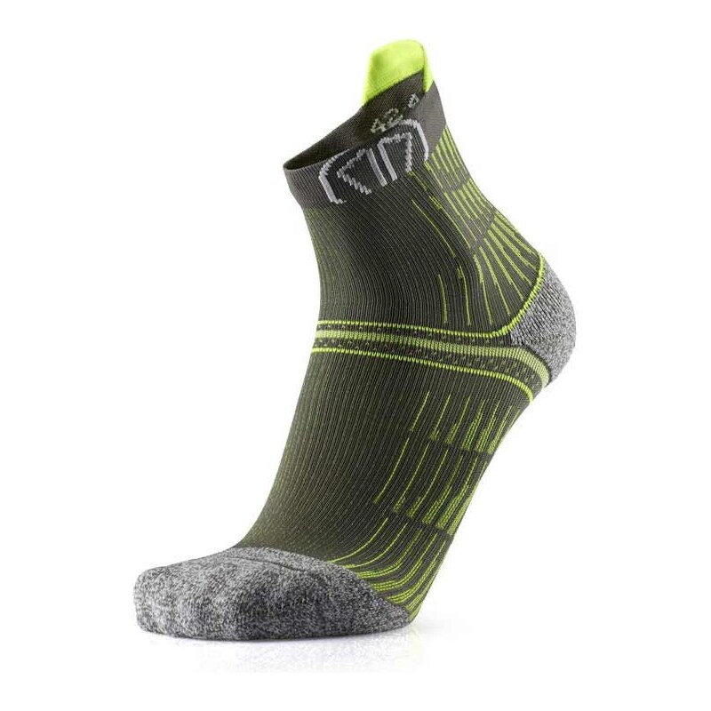 Sidas Run Anatomic Comfort ponožky Grey/Yellow vel. 35-38