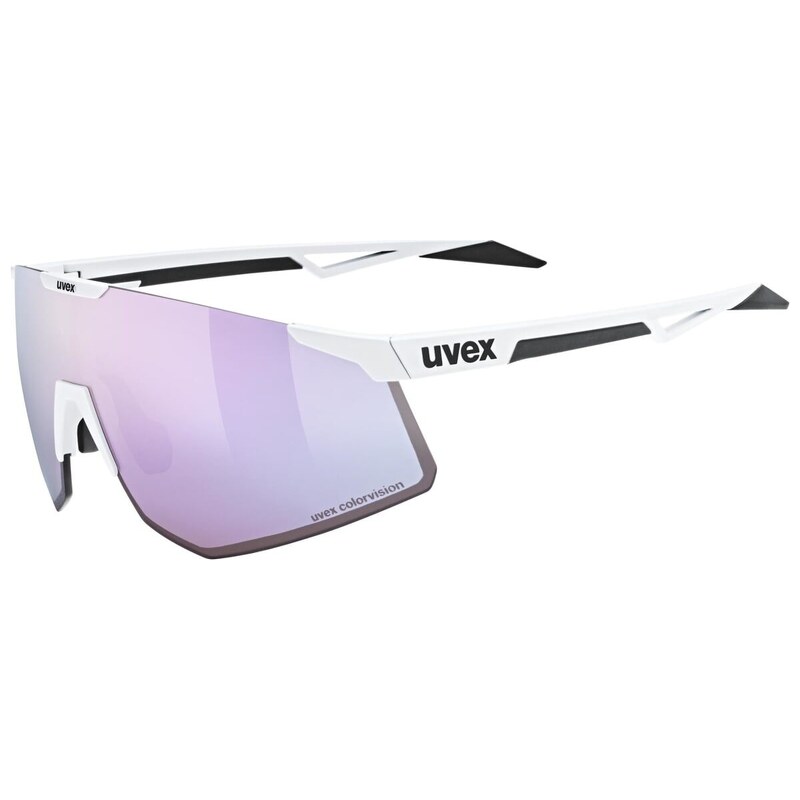 Uvex Pace Perform CV brýle White Matt/Mir. Lav
