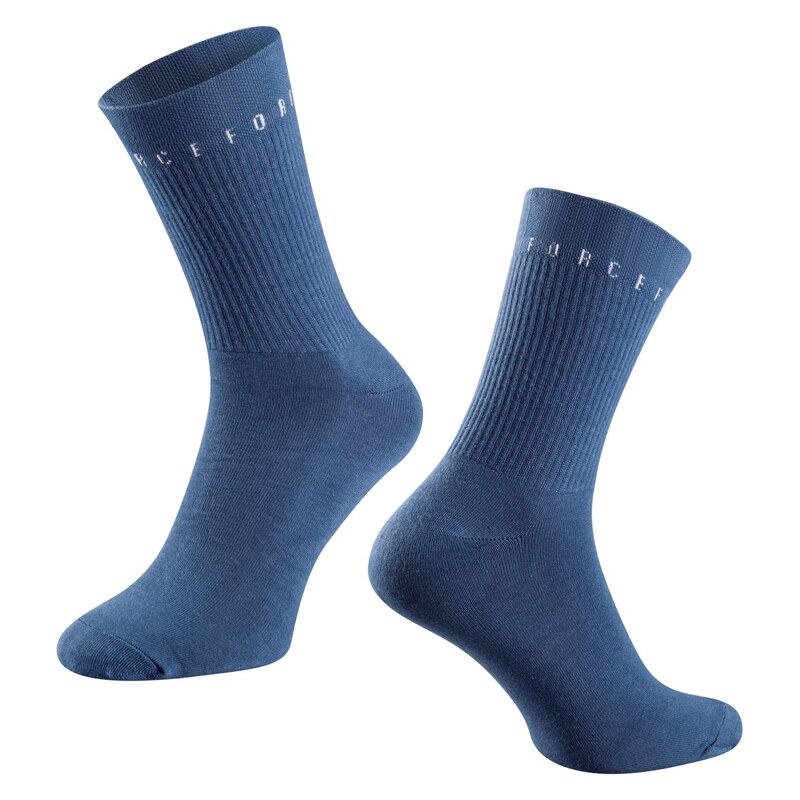 Force Snap ponožky modrá vel. L-XL (42-46)