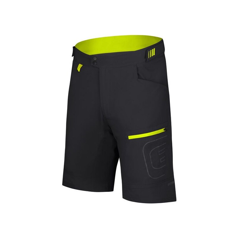 Etape Freedom 3.0 pánské kraťasy black/lime vel. M