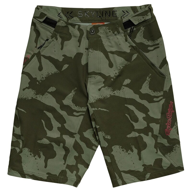 Troy Lee Designs Skyline pánské kraťasy Shadow Camo Olive vel.