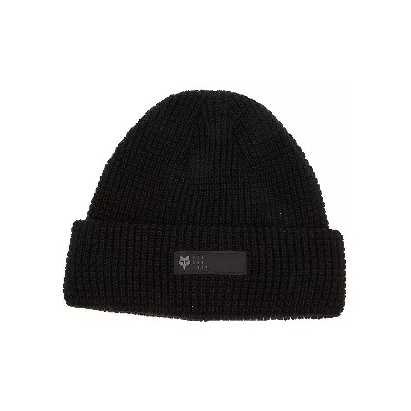 Fox Zenther Beanie pánská čepice Black vel. Uni