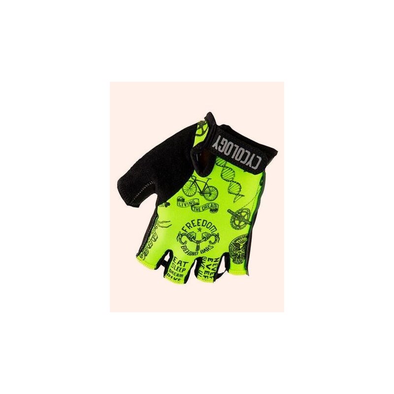 Cycology Velospohy Rukavice fluo vel M