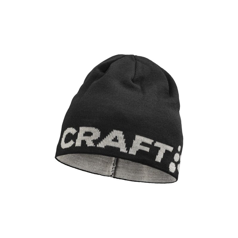 CRAFT ADV Nordic Training Merino Logo čepice černá vel. S-M
