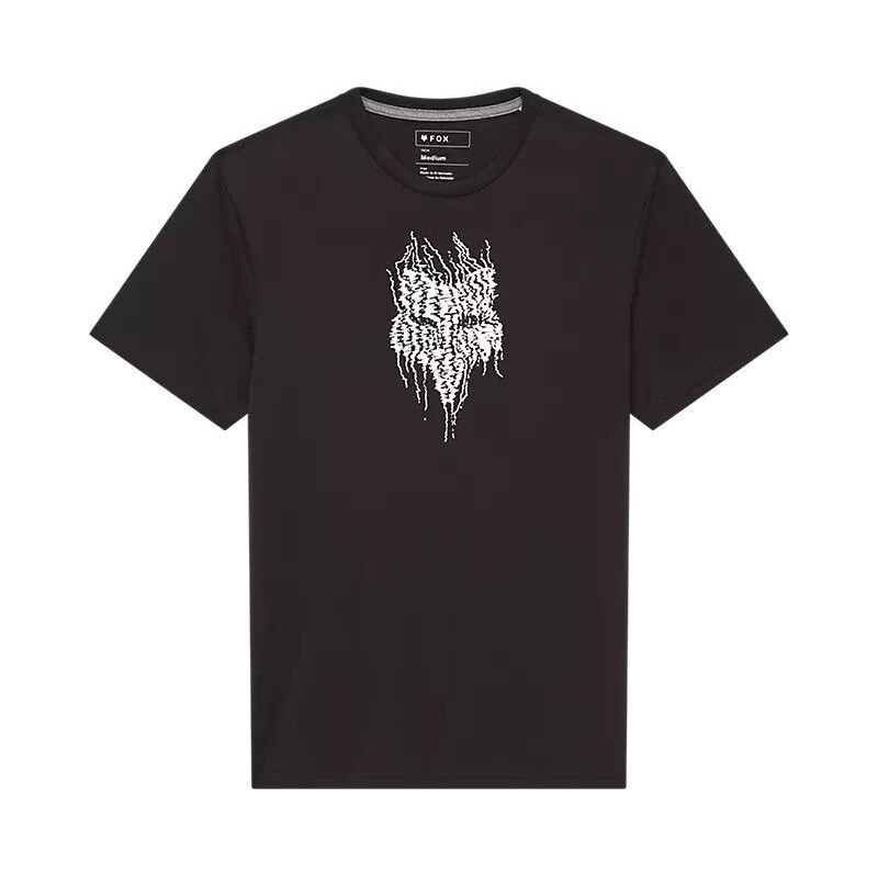 Fox Bark Tech pánské triko krátký rukáv Black vel. XL