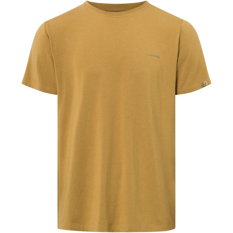 Viking Harvi pánské tričko krátký rukáv light brown vel. L