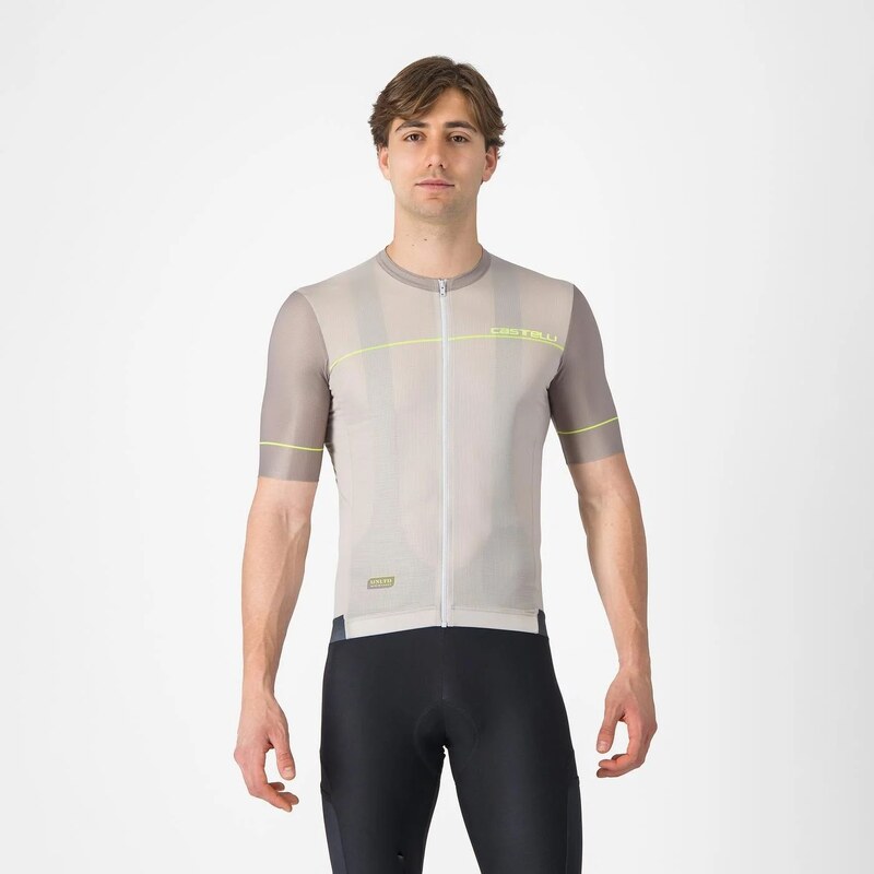 Castelli Unlimited Endurance 2 pánský dres krátký rukáv Silver