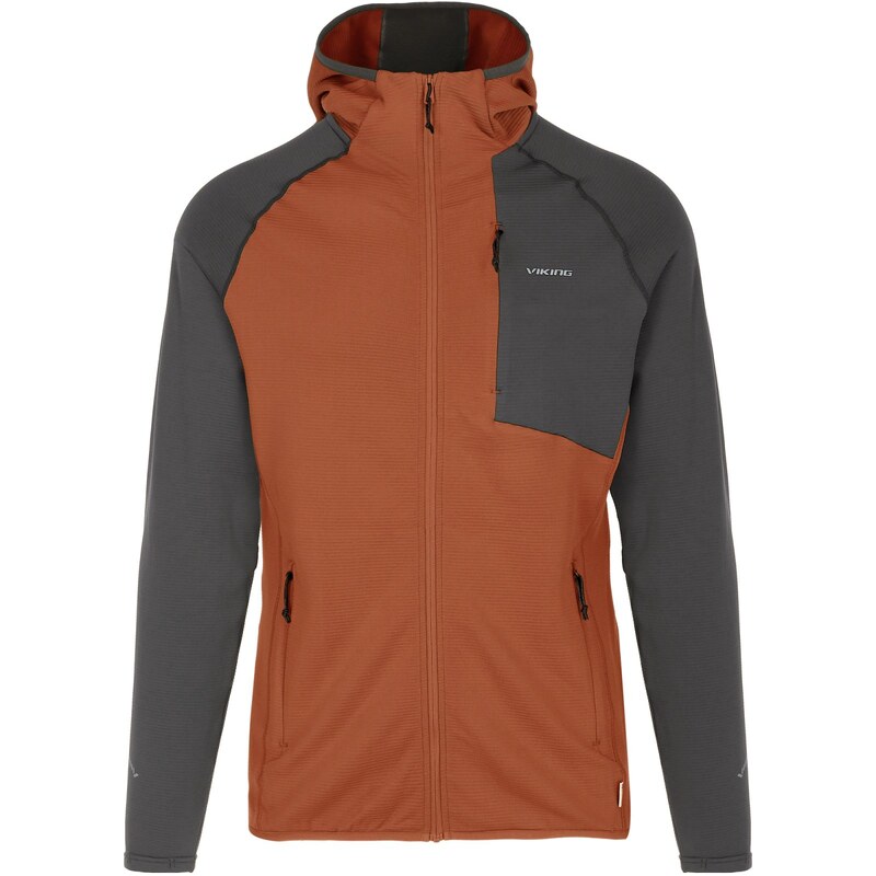 Viking Birger pánská mikina Orange/Grey vel. M