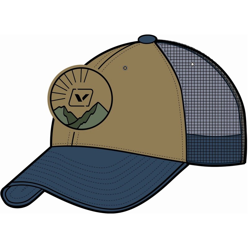 Viking Hat kšiltovka brown/navy vel. UNI