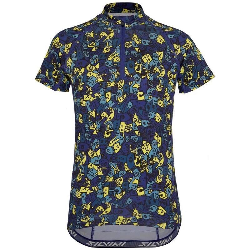 Silvini Scrivia dětský dres krátký rukáv Blue/Neon vel. 122-128