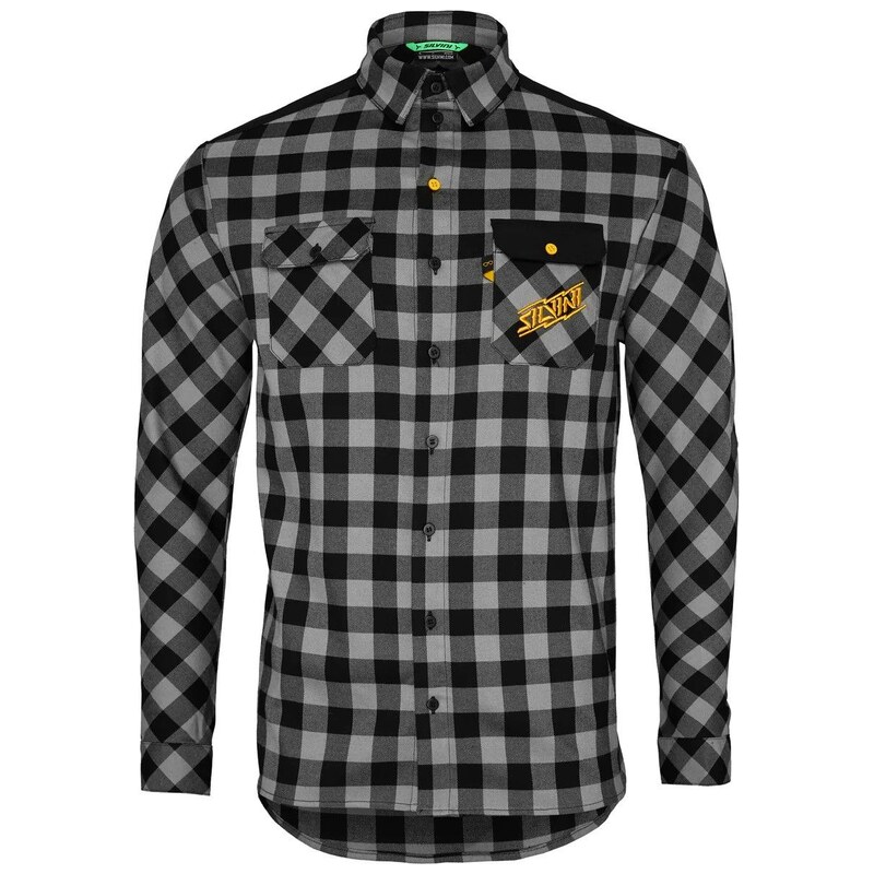 Silvini Farini pánská košile Grey/Tiger vel. 3XL