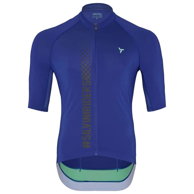 Silvini Mazzano pánský dres krátký rukáv Blue/Ocean vel. M