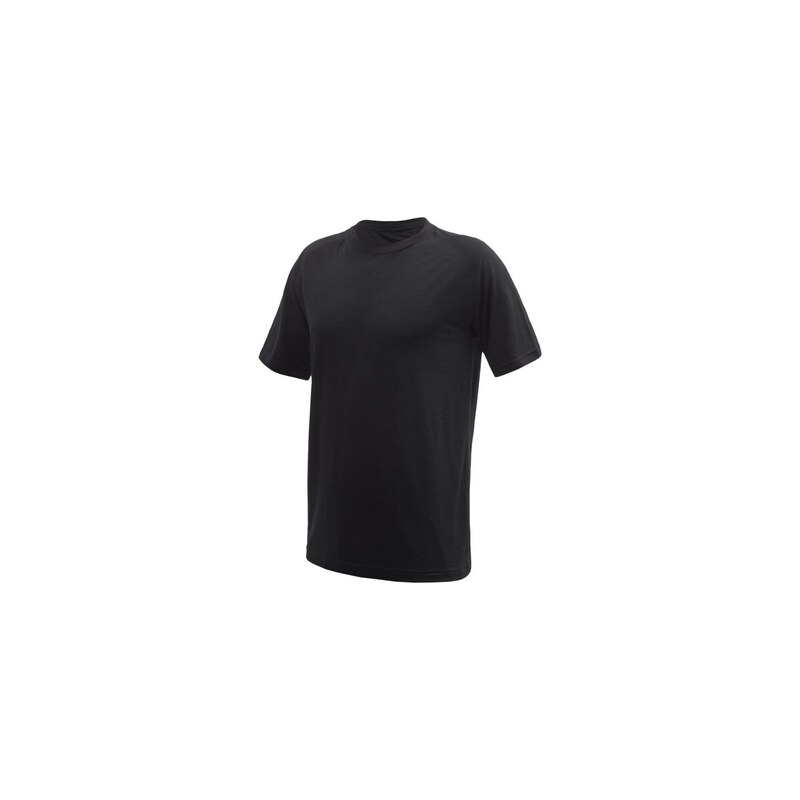 Sensor Merino Active No Logo pánské triko krátký rukáv černá vel