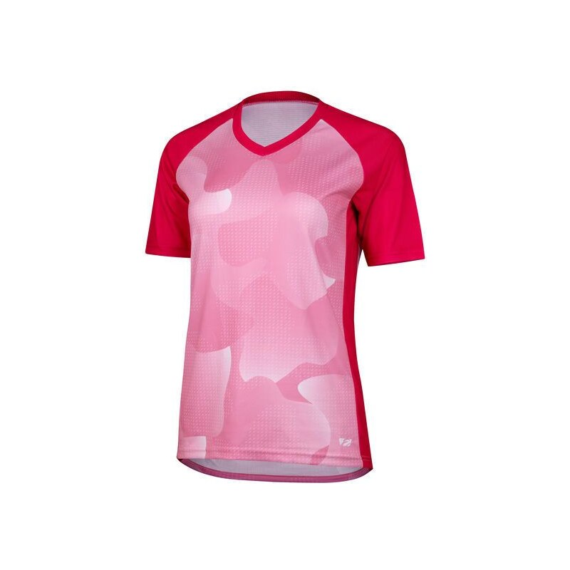 Etape Roxy dámský volný dres krátký rukáv růžová/bílá vel. S