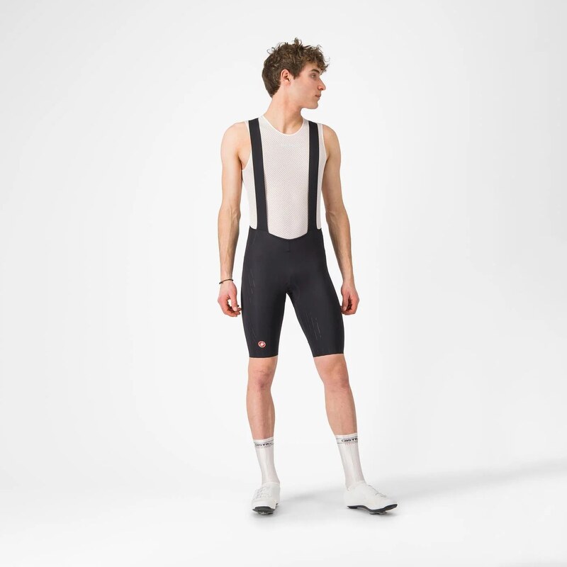 Castelli Free Aero Race pánské kraťasy s vložkou a laclem Black