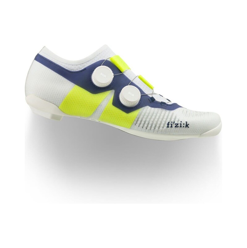 Fizik Vento Vega Carbon silniční tretry White/Yellow Fluo vel.