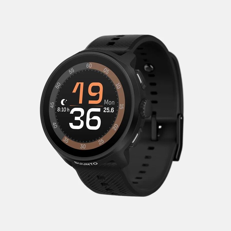 Suunto Run chytré hodinky silikonový pásek All Black