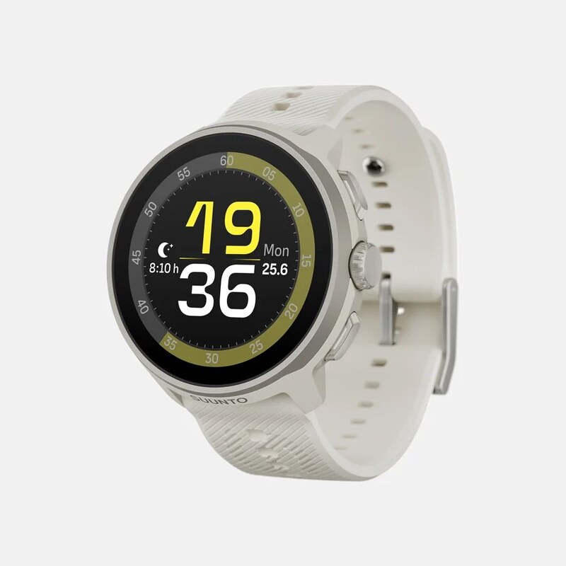 Suunto Run chytré hodinky silikonový pásek Frost Gray