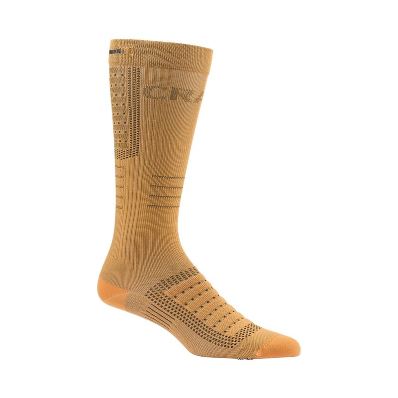Craft ADV Dry Compression kompresní podkolenky oranžová vel. 37