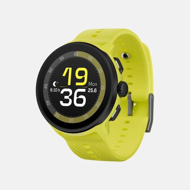 Suunto Run chytré hodinky silikonový pásek Lime