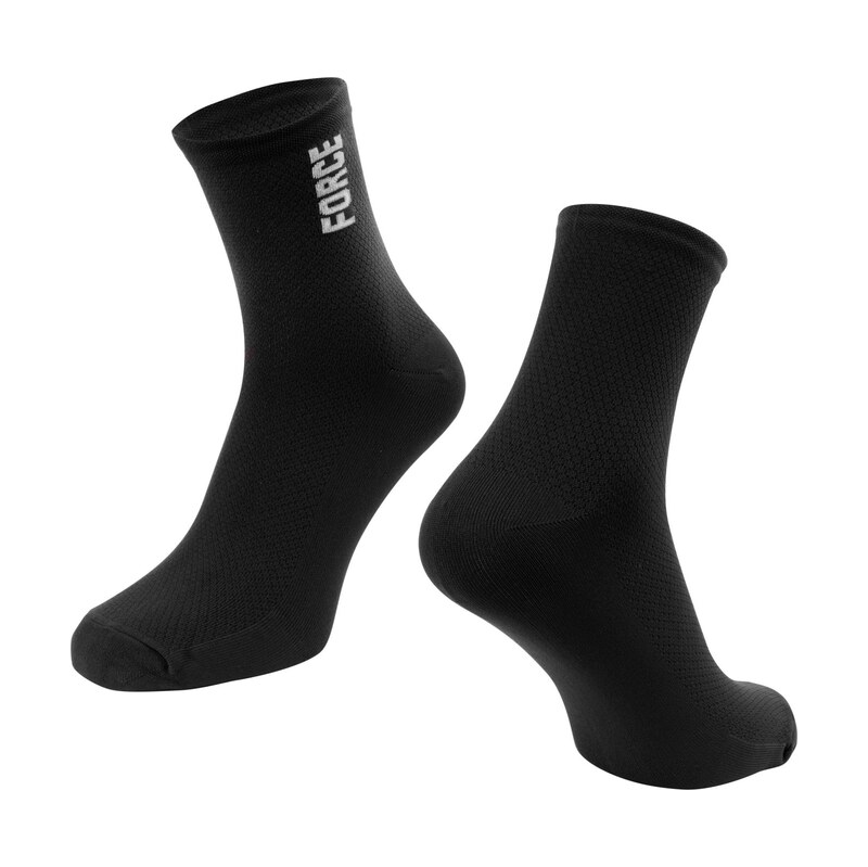 Force Colour ponožky krátké černá vel. S-M (EU 36-41)