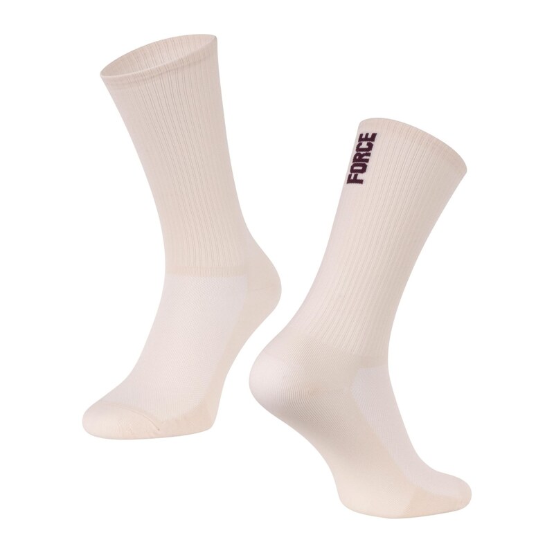 Force Longer Slim ponožky krémová vel. S-M (EU 36-41)