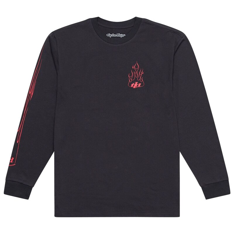 Troy Lee Designs Torched triko s dlouhým rukávem Carbon vel. S