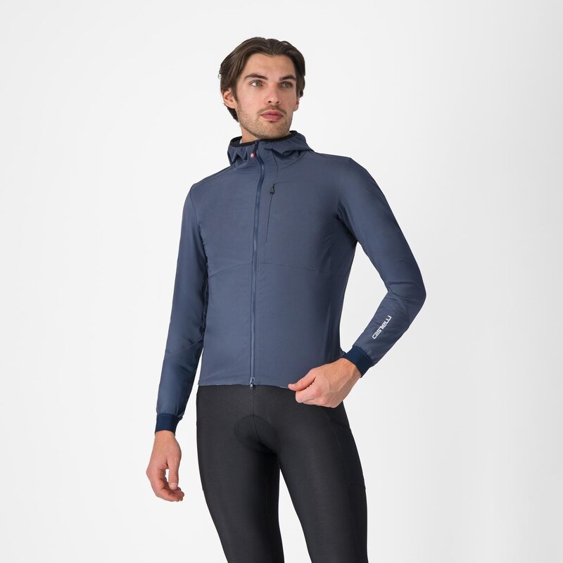 Castelli Fly Unltd Jacket pánská bunda Dark Steel Blue vel. L