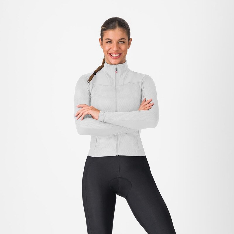 Castelli Sfida 3 dámský dres Silver Gray vel. M